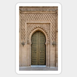 Traditional Moroccan door Sticker